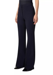 Akris Punto Courtney Crepe Boot-Cut Pants