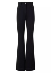 Akris Punto Courtney Wool-Blend Flared Jeans