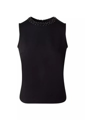 Akris Punto Crystal-Embellished Sleeveless Top