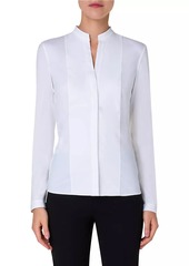 Akris Punto Elements Poplin Blouse