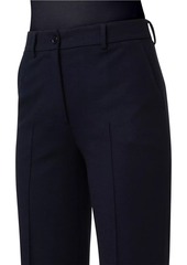 Akris Punto Faysa Wool Jersey Boot-Cut Pants