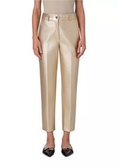 Akris Punto Feryn Metallic Tapered Pants