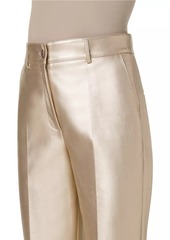 Akris Punto Feryn Metallic Tapered Pants