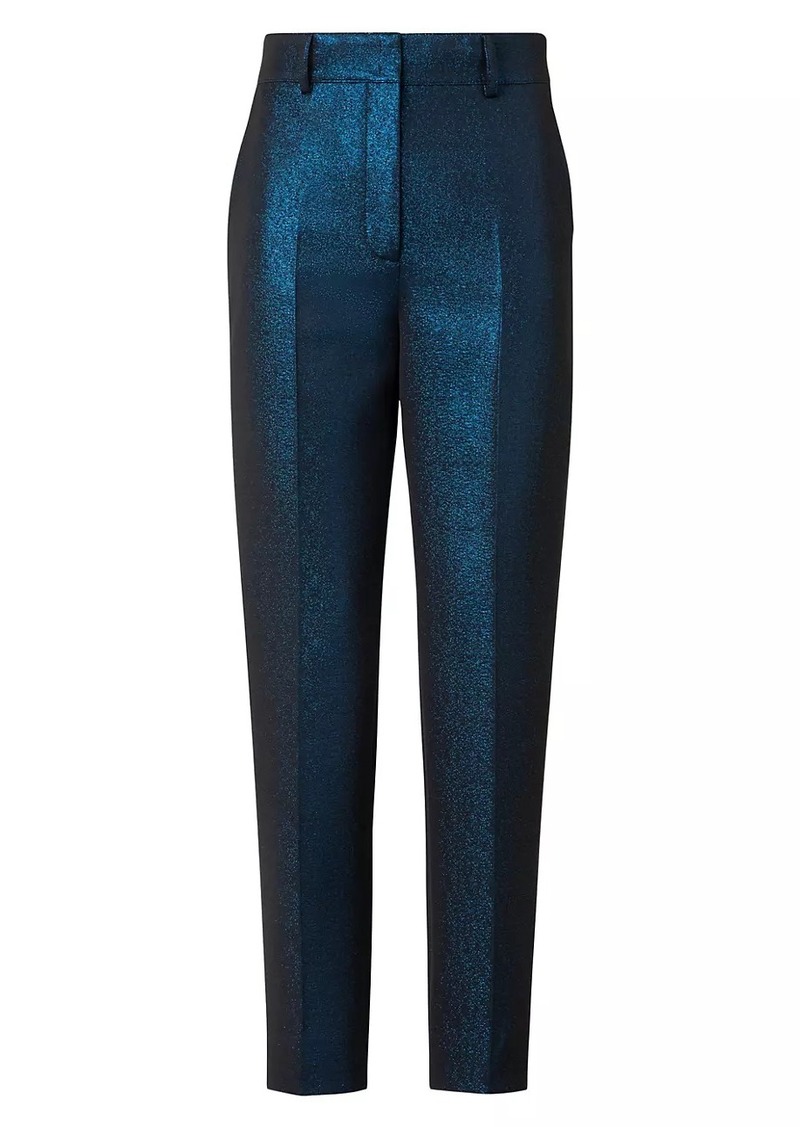 Akris Punto Feryn Shimmer Tapered Pants