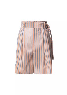 Akris Punto Fiorellina Parasol Striped Shorts