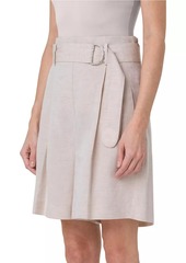 Akris Punto Fiorellina Pleated Shorts