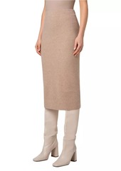 Akris Punto Fitted Rib-Knit Skirt