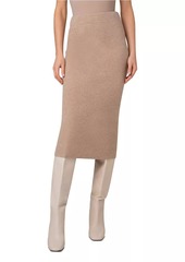 Akris Punto Fitted Rib-Knit Skirt