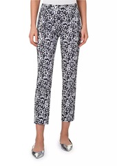 Akris Punto Franca Geometric Slim Crop Pants