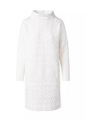 Akris Punto Glencheck Jersey Minidress