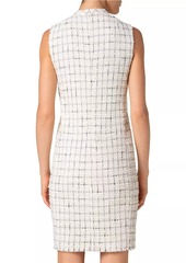 Akris Punto Grid Sheath Dress