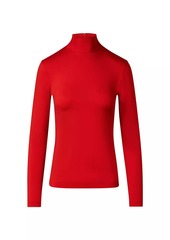 Akris Punto Jersey Long-Sleeve Blouse