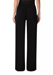 Akris Punto Marla Jersey Straight-Leg Pants