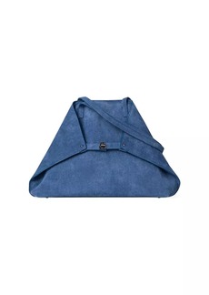 Akris Punto Medium AI Leather Convertible Shoulder Bag