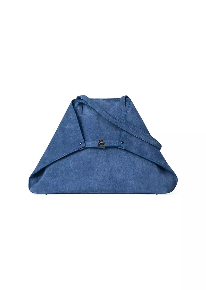 Akris Medium AI Leather Convertible Shoulder Bag
