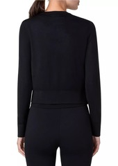 Akris Punto Mix Media Wool Cardigan