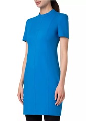 Akris Punto Mockneck Shift Dress