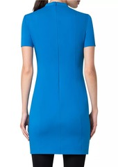 Akris Punto Mockneck Shift Dress