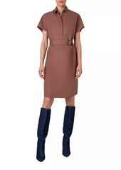 Akris Punto Oversized Cotton Shirtdress