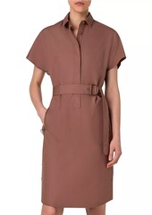 Akris Punto Oversized Cotton Shirtdress