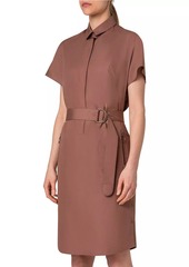 Akris Punto Oversized Cotton Shirtdress