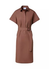 Akris Punto Oversized Cotton Shirtdress