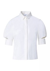 Akris Punto Poplin Cotton Blouse