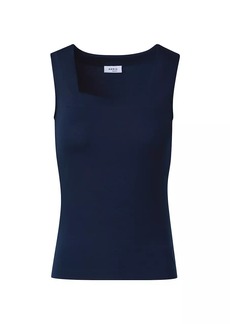 Akris Punto Square-Neck Sleeveless Top