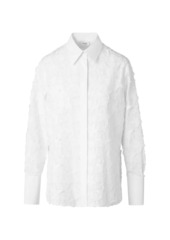 Akris Punto Star Embroidered Cotton Shirt