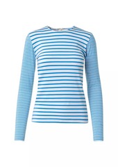 Akris Punto Striped Long-Sleeve T-Shirt