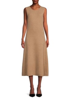 Akris Punto Wool & Cashmere Blend Midi Dress