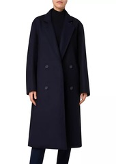 Akris Punto Wool-Blend Double-Breasted Coat