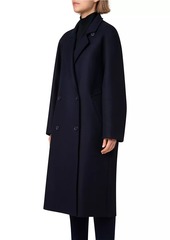 Akris Punto Wool-Blend Double-Breasted Coat