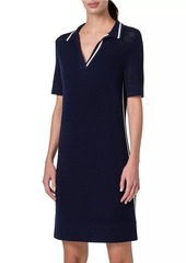 Akris Punto Wool-Blend Polo Dress