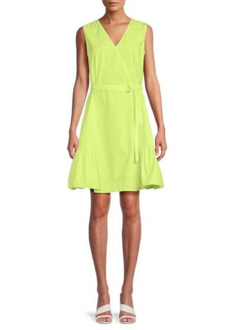 Akris Punto Wrap Mini Dress