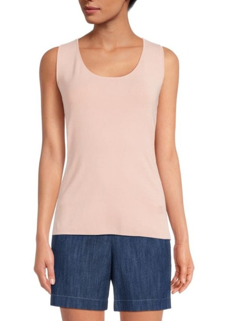 Akris Scoopneck Knit Tank Top