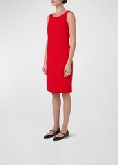 Akris Silk Crepe Sheath Dress