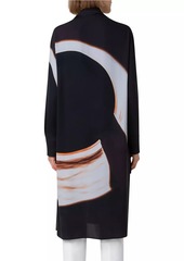 Akris Silk Crêpe Tunic Blouse