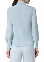 Akris Silk Tunic Blouse