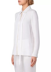 Akris Silk Tunic Blouse