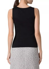 Akris Silk U-Neck Tank