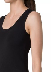 Akris Silk U-Neck Tank