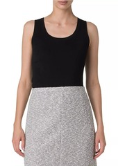 Akris Silk U-Neck Tank