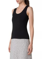 Akris Silk U-Neck Tank