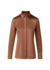 Akris Stretch Satin Shirt