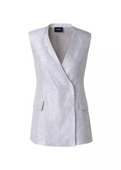 Akris Teresa Sequined Gilet