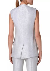 Akris Teresa Sequined Gilet