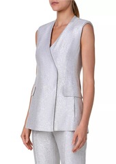 Akris Teresa Sequined Gilet