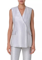 Akris Teresa Sequined Gilet