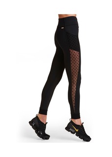Alala Adult Women Dotted Mesh Mirage Tight - Tulle Dot